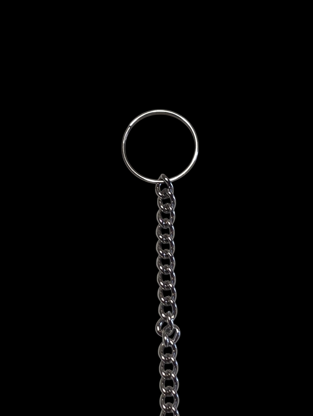16 Inch Iridescent Crystal Hanging Silver Metal Suncatcher Decorative Home Decor - Picture 4 of 5